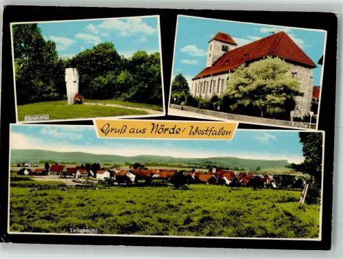Nörde Denkmal Ehrenmal Kirche