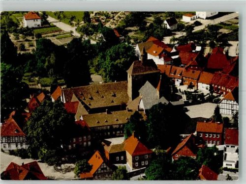 Fischbeck Fliegeraufnahme Stifts- Kirche