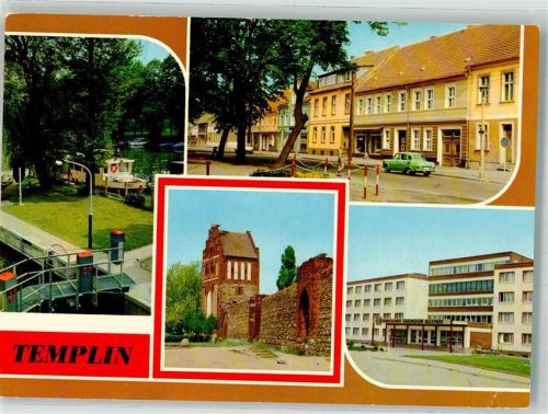 Templin Pension FDGB Erholungsheim Stadtmauer Prenzelauer Tor Marktplatz