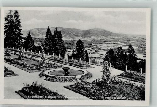 Degendorf Sanatorium am Hausstein Teil der Südansicht