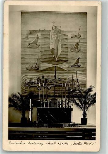 Norderney Altarraum der Kath. Kirche Stella Maris