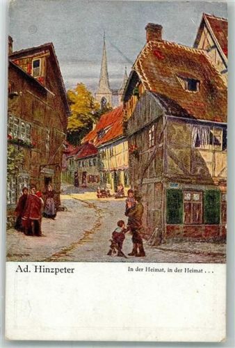 Radebeul 1918 sign. Hinzpeter Ort lt. Stempel