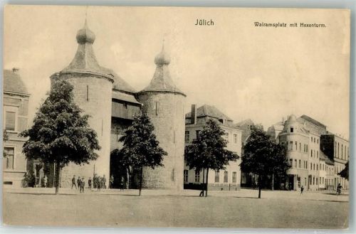 52428 W5170 Jülich 1916 - Walramsplatz Hexenturm