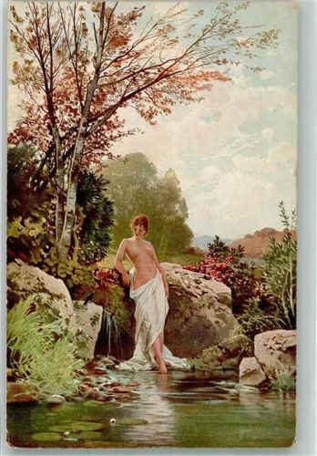 1918 sign. Corrodi Hermann Nymphe Verlag Gustav Liersch Nr. 549