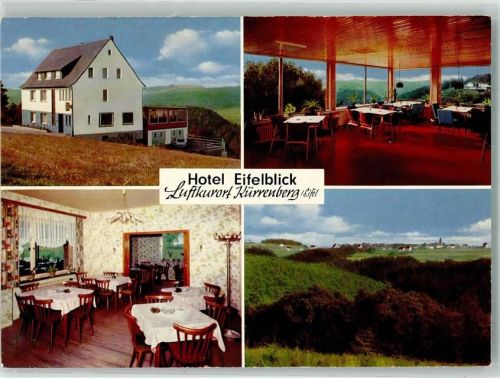 56727 W5440 Kürrenberg Foto AK Hotel Pension Eifelblick