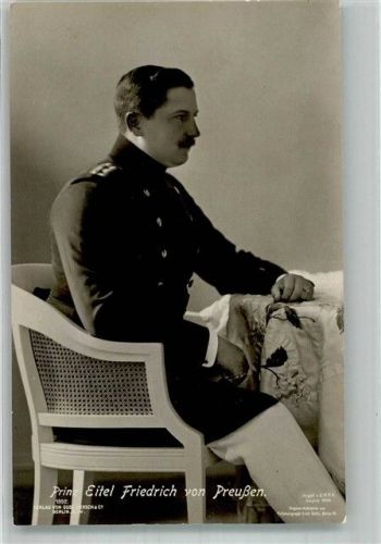 1908 Portrait des Prinzen in Uniform Verlag Gustav Liersch & Co. 1992