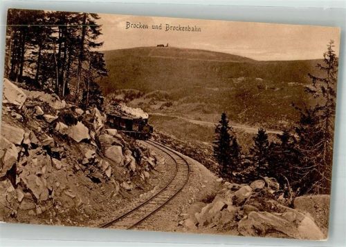 Brocken Die Brockenbahn Dampflokomotive Verlag Stengel & Co. 9137