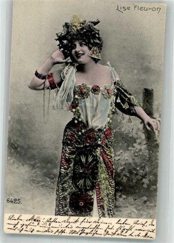 1907 Portrait von Lise Fleuron