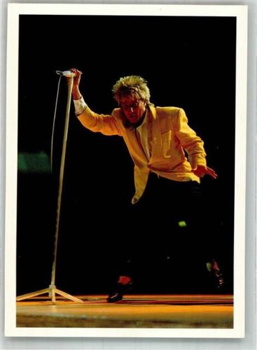 Portrait des Sängers Rod Stewart
