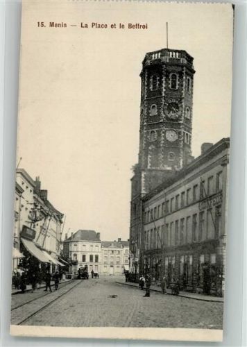 Menen La Place et le Beffroi