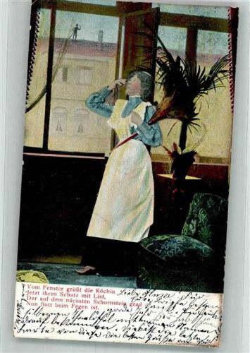 Humor K.V.B. Nr. 216 Dienstmädchen 1905