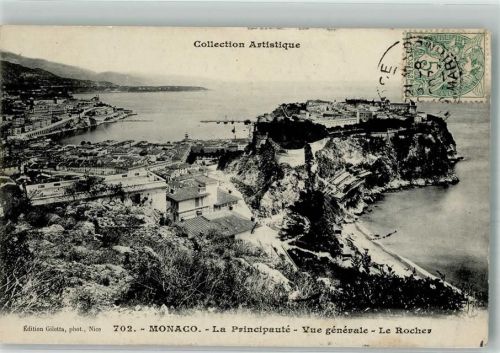 Monaco 1907 Briefmarke Bildseite