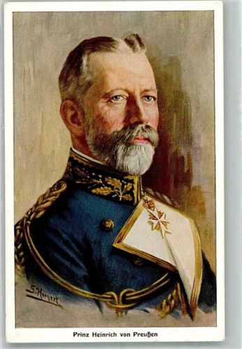 sign. Hornert Der preußische Prinz in Uniform WK I Reichsverband zur Unterstützung Deutscher Veteranen