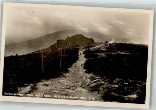 Hirschberg im Riesengebirge An den Mannsteinen Riesengebirge