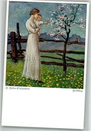 Frühling Mutter Kind Verlag Bernhard Huber Serie 5 Nr. 144
