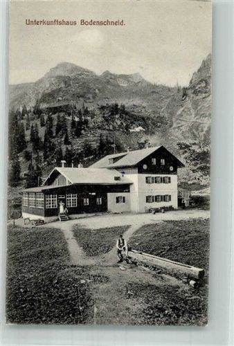 Bodenschneidhaus 1918 Hüttenstempel