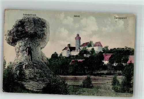 Sanspareil 1919 Eschockefelsen Schloss