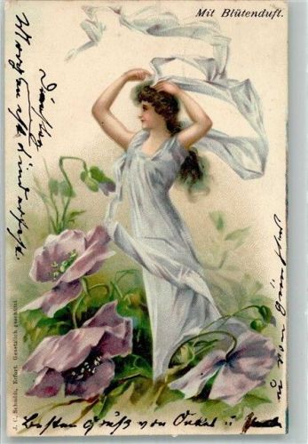 1906 Mit Blütenduft Frau Kaltschmohn