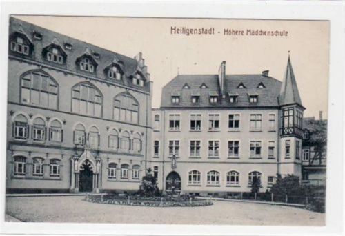 Heilbad Heiligenstadt Heiligenstadt mit Höhere Mädchenschule ungelaufen Gute Erhaltung.