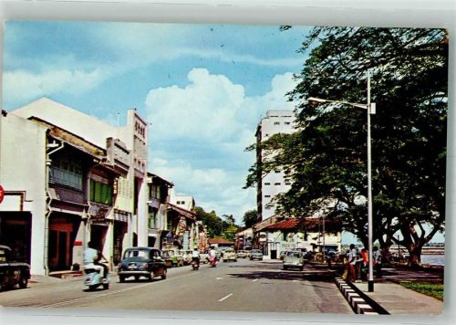 Johor Bahru Auto Marktszne Street Scene