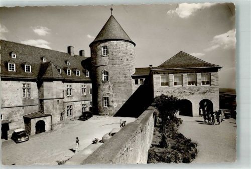 Waldeck Burghotel Schloss Waldeck Foto Original aus Archiv eines Ansichtskartenverlags