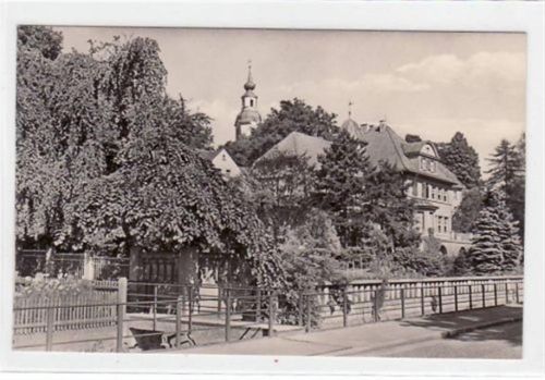 Großröhrsdorf Großröhrsdorf mit Straße der Befreiung ungelaufen Top Erhaltung.