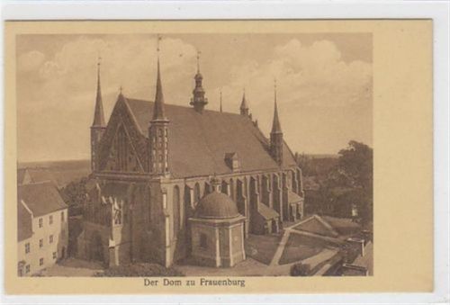 Braunsberg Der Dom zu Frauenburg - Frombork / Kreis Braunsberg - Braniewo ungelaufen Sehr gut erhalten.