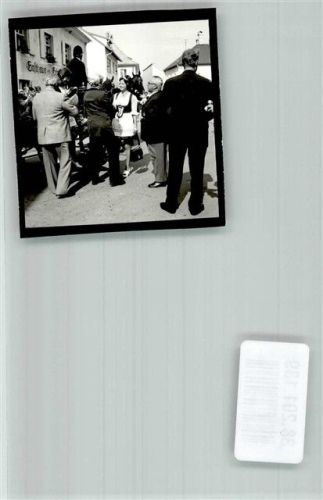 Auggen Trachtenumzug Volksfest Gasthaus zum Erbprinzen Kutsche Foto Original aus Archiv eines Ansichtskartenverlags Ort handschriftlich