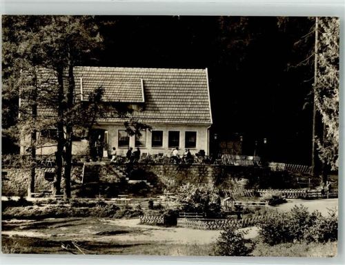 Leinefelde Gasthaus Konsum-Waldklause Köhlersgrund Fotograf Kühler VEB Bild und Heimat