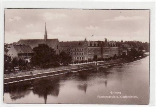 Grimma Grimma mit Fürstenschule und Klosterkirche ungelaufen Gute Erhaltung.