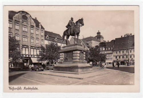 Weißenfels Weißenfels mit Marktplatz ungelaufen Gute Erhaltung.