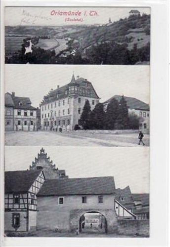 Orlamünde Orlamünde mit drei verschiedenen Abbildungen ungelaufen Gute Erhaltung.