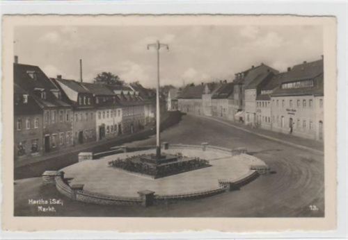 Hartha Hartha mit Blick auf den Markt ungelaufen Gute Erhaltung.