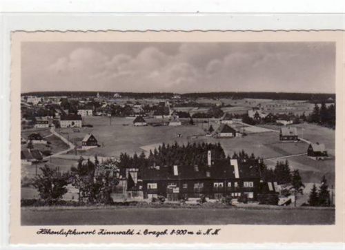 Zinnwald-Georgenfeld Zinnwald mit Gesamtansicht ungelaufen Gute Erhaltung.