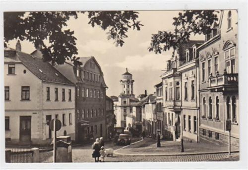 Zeulenroda Zeulenroda. Kirchgasse gelaufen, 1972. Gute Erhaltung.