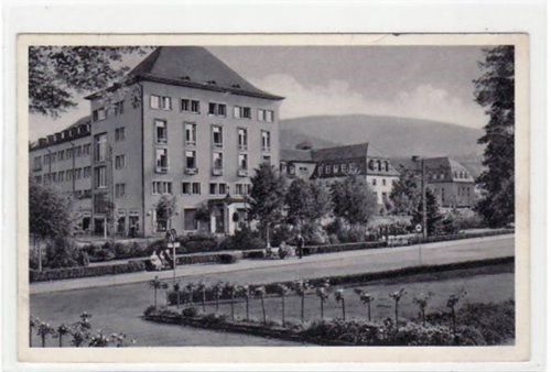 Oberschlema Oberschlema mit Radiumbad gelaufen von 1937 kleiner Knick unten rechts, sonst gut erhalten