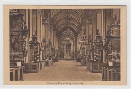 Braunsberg Frauenburg / Frombork - Kreis Braunsberg / Braniewo. Dom Inneres ungelaufen Sehr gut erhalten.