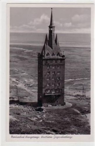 Wangerooge Wangerooge mit Westturm der Jugendherberge ungelaufen Gute Erhaltung.