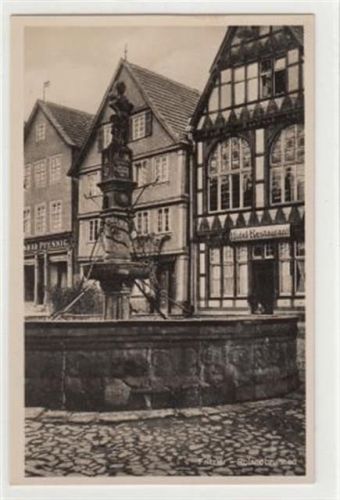 Fritzlar. Hotel - Restaurant am Rolandsbrunnen ungelaufen Leicht bügig, sonst gut erhalten