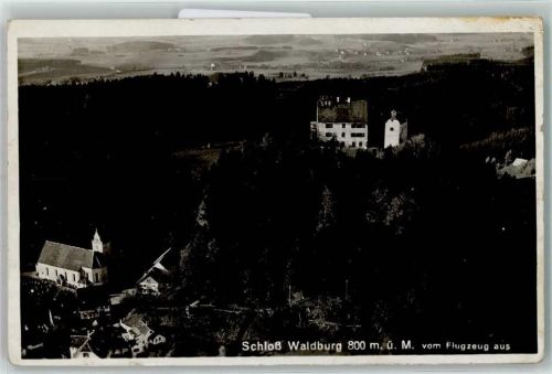 Waldburg Fliegeraufnahme Schloss Waldburg