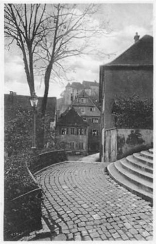 Heidenheim an der Brenz. Partie am Schloß ungelaufen Gute Erhaltung.