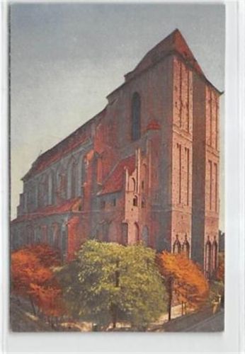 Thorn Thorn / Torun. Johanniskirche ungelaufen Gute Erhaltung.