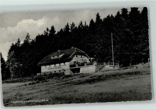 Waldthurn Schutzhaus Fahrenberg