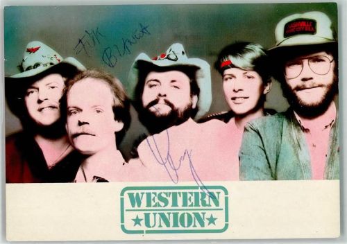 Western Union + Autogramm