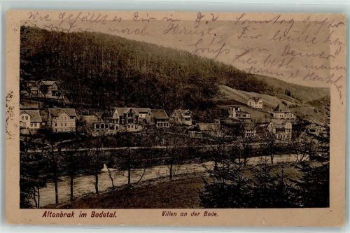 Altenbrak Villen an der Bode