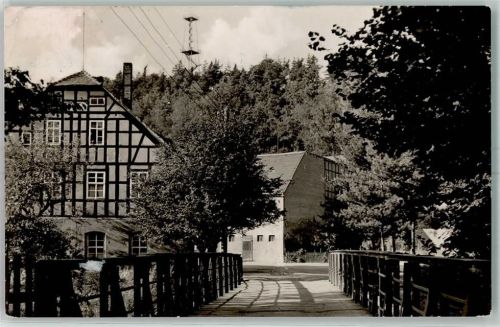 Schmölln Aussichtsturm Brücke Fachwerkhaus
