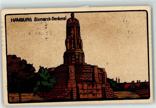 Hamburg 1914 Künstlerkarte sign.W.I. AK