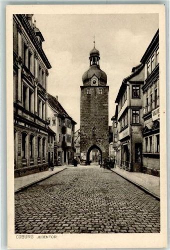 Coburg Judentor Verlag und Photo Susanne Homann Werkstätte für moderne Lichtbildkunst Serie VII Nr. 10
