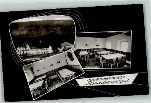 Lackenhäuser Jugendherberge Rosenbergergut Bayerwaldstube Grenzerstube
