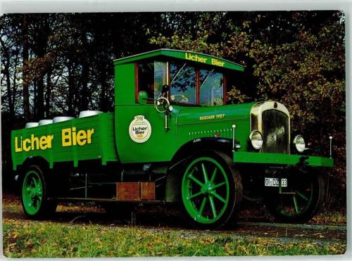 Lich 1927 Oldtimer der Brauerei Jhring Melchior Magirus Licher Bier